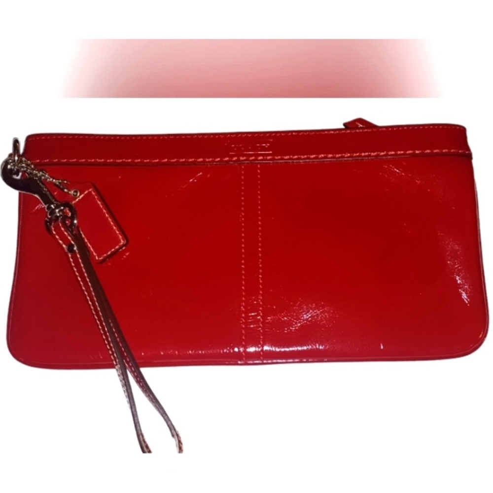 Coach Patent Leather Clutch